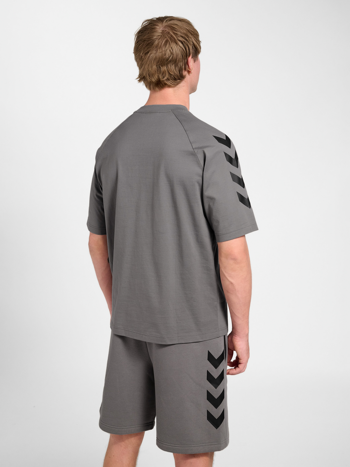 hummel Keeper Chevron T-shirt S/S Charcoal Gray
