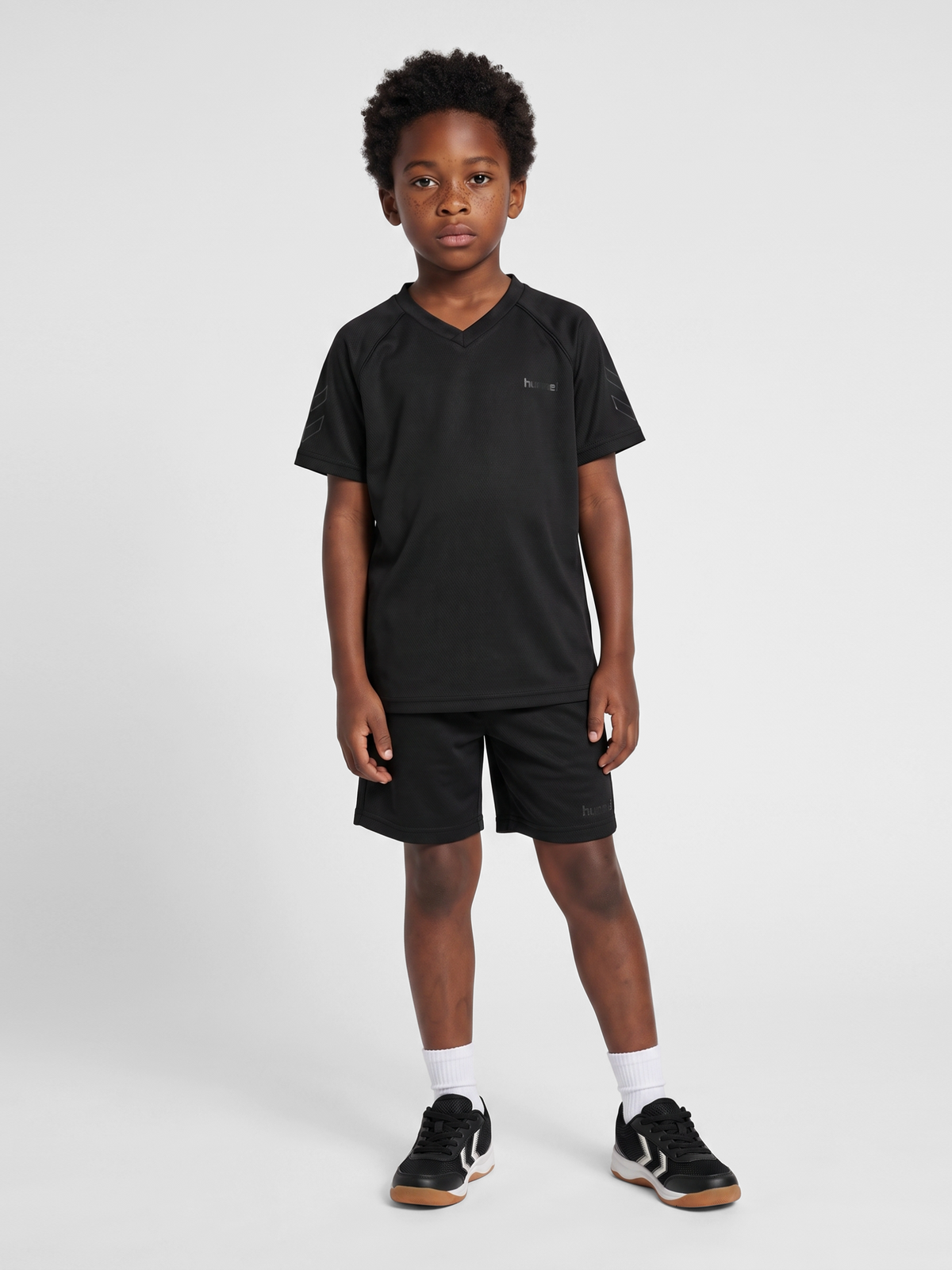 hummel Jr Reg Active T-shirt S/S Black