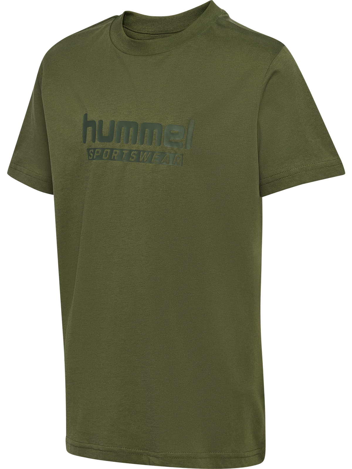 hummel Jr Base T-shirt S/S Winter Moss