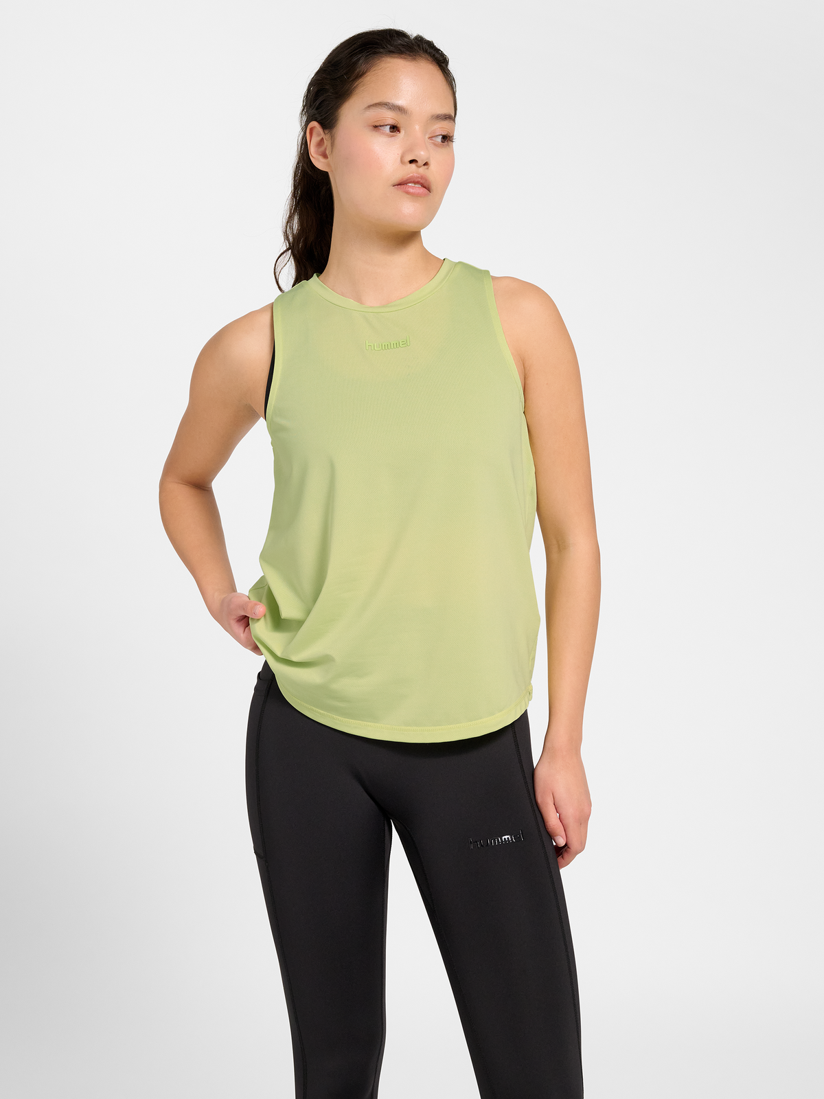 hummel Vera Tech Top Shadow Lime