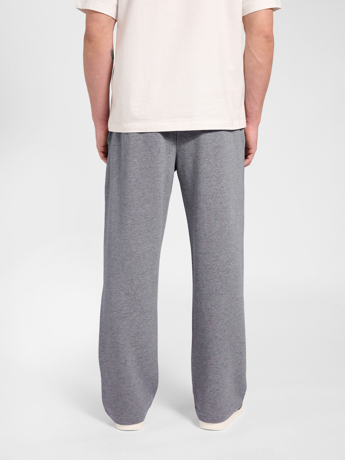hummel Pulse Wide Sweat Pants Grey Melange