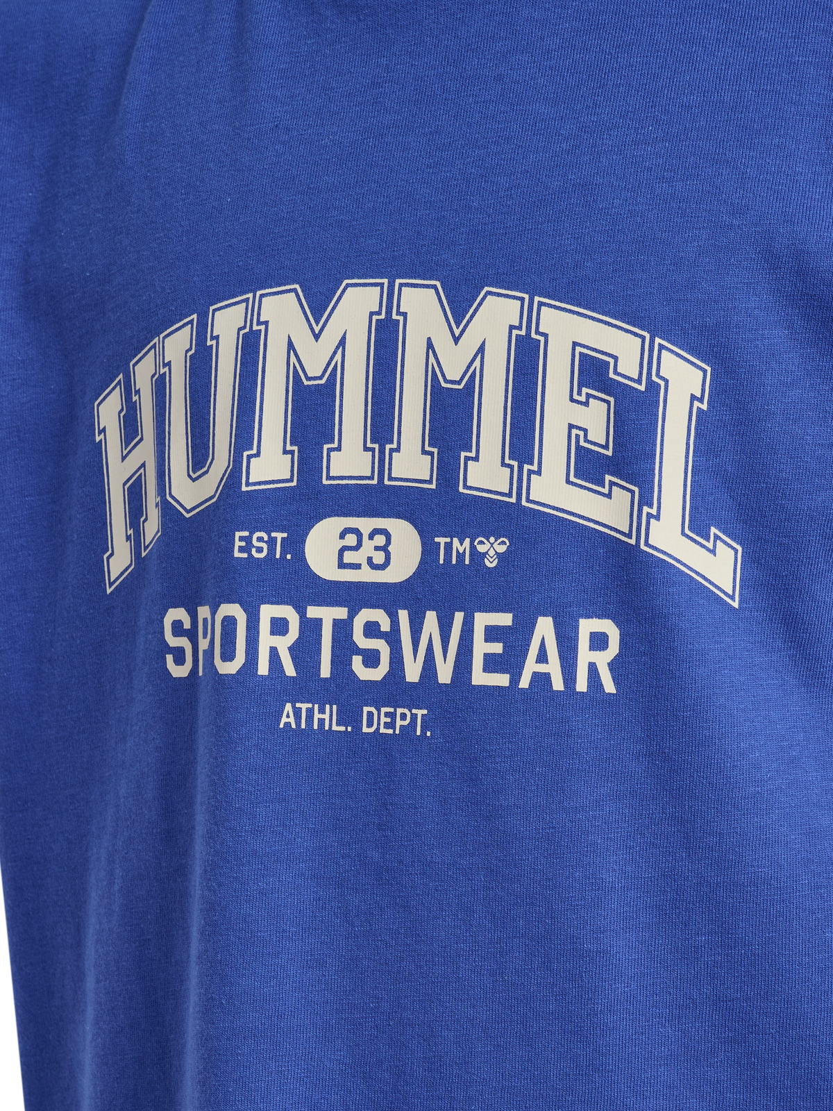 hummel Jr Reg Graphic T-shirt S/S Dazzling Blue