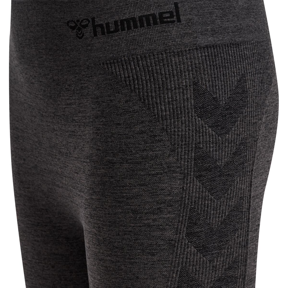 hummel Ci Junior Seamless Tights Black Melange