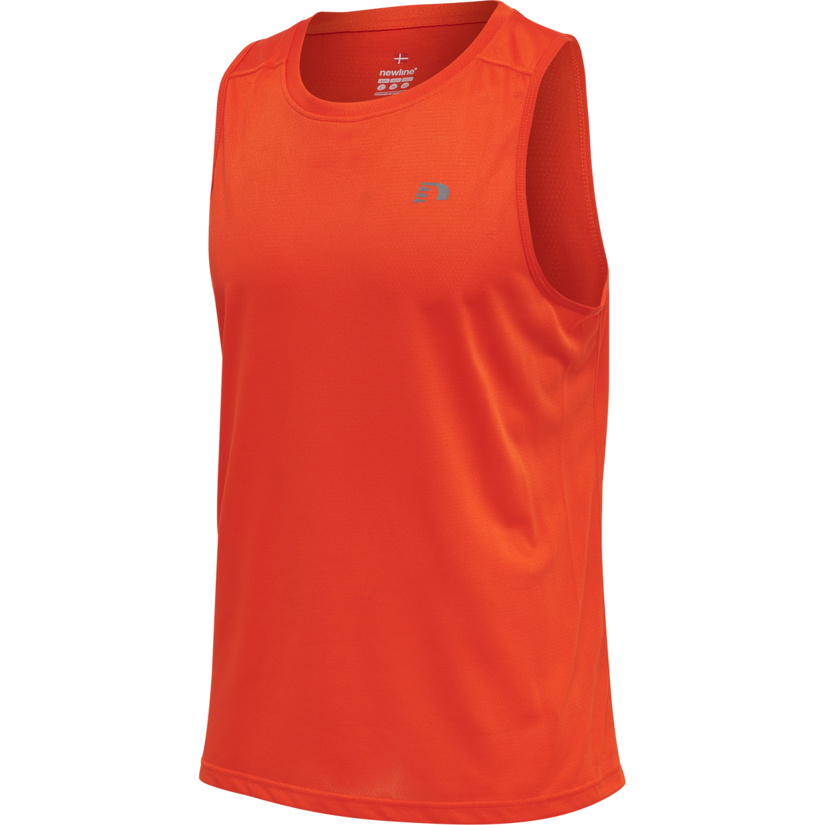 Newline Men Running Singlet Spicy Orange