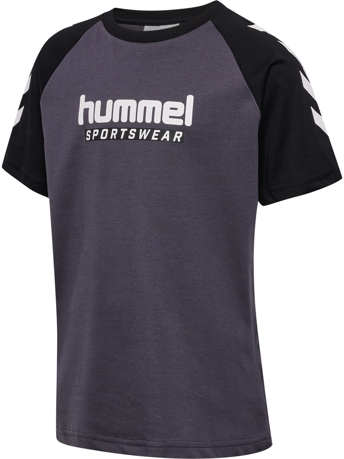 hummel Jr Logo T-shirt S/S Black/Ebony