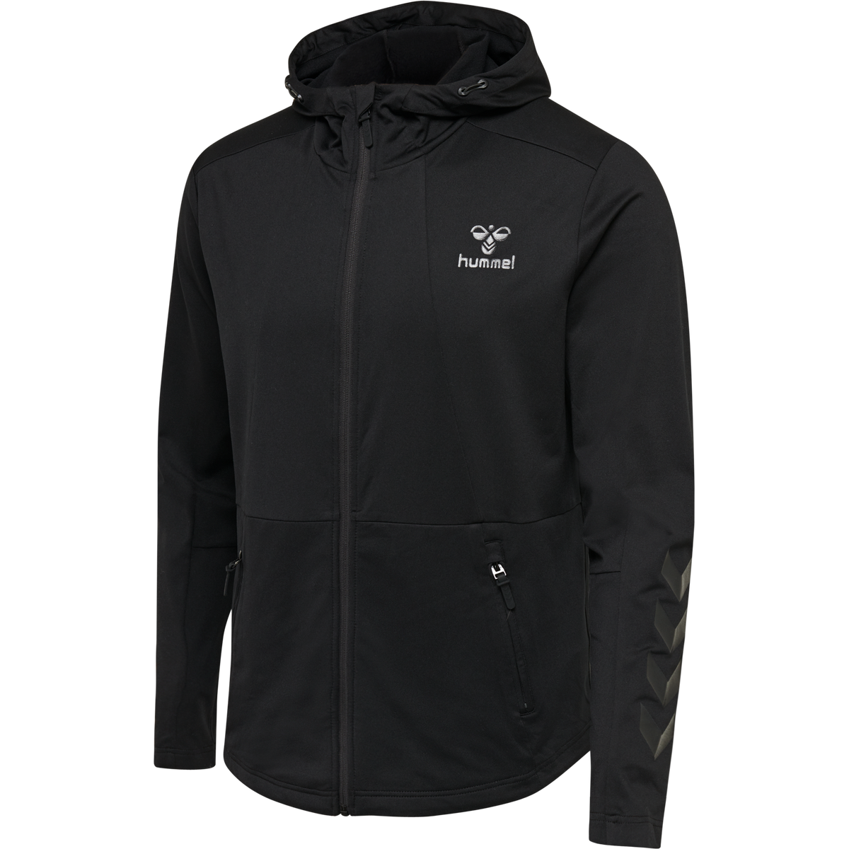 hummel Aston Zip Hoodie Black