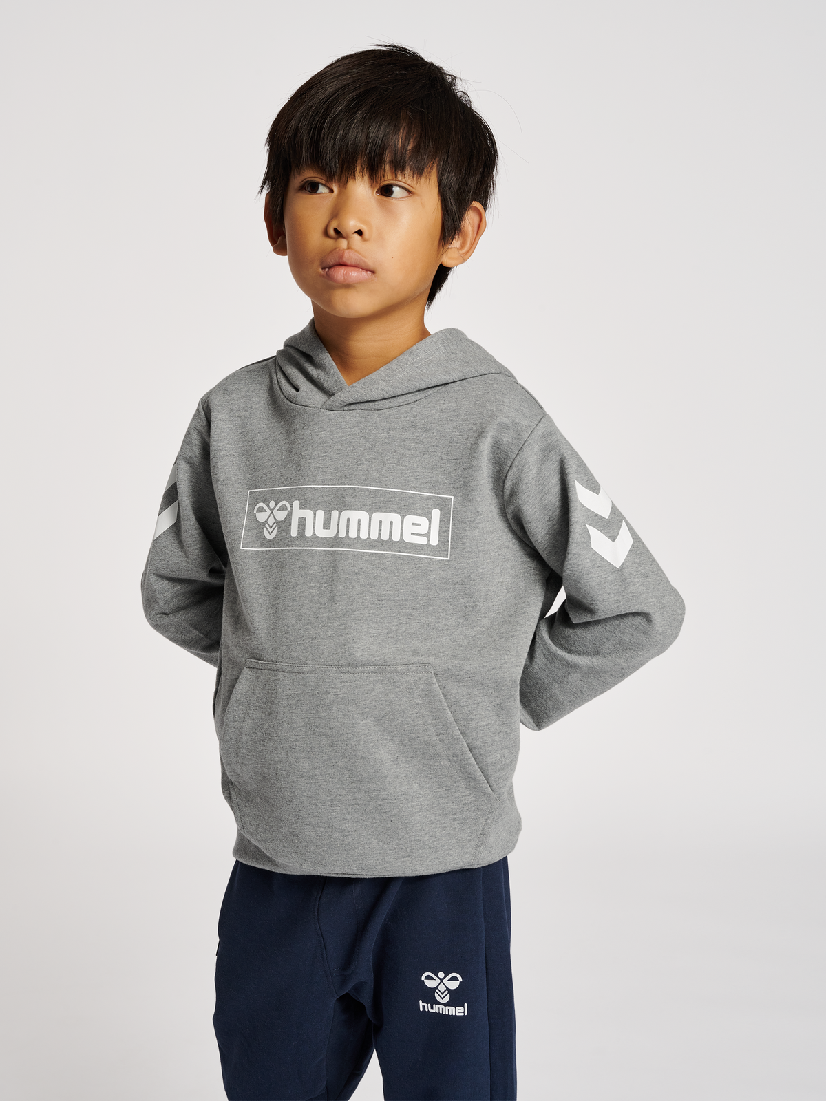 hummel Box Hoodie Medium Melange