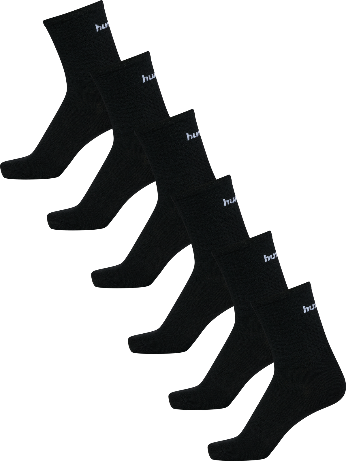 hummel Crew 6-PACK Socks Black