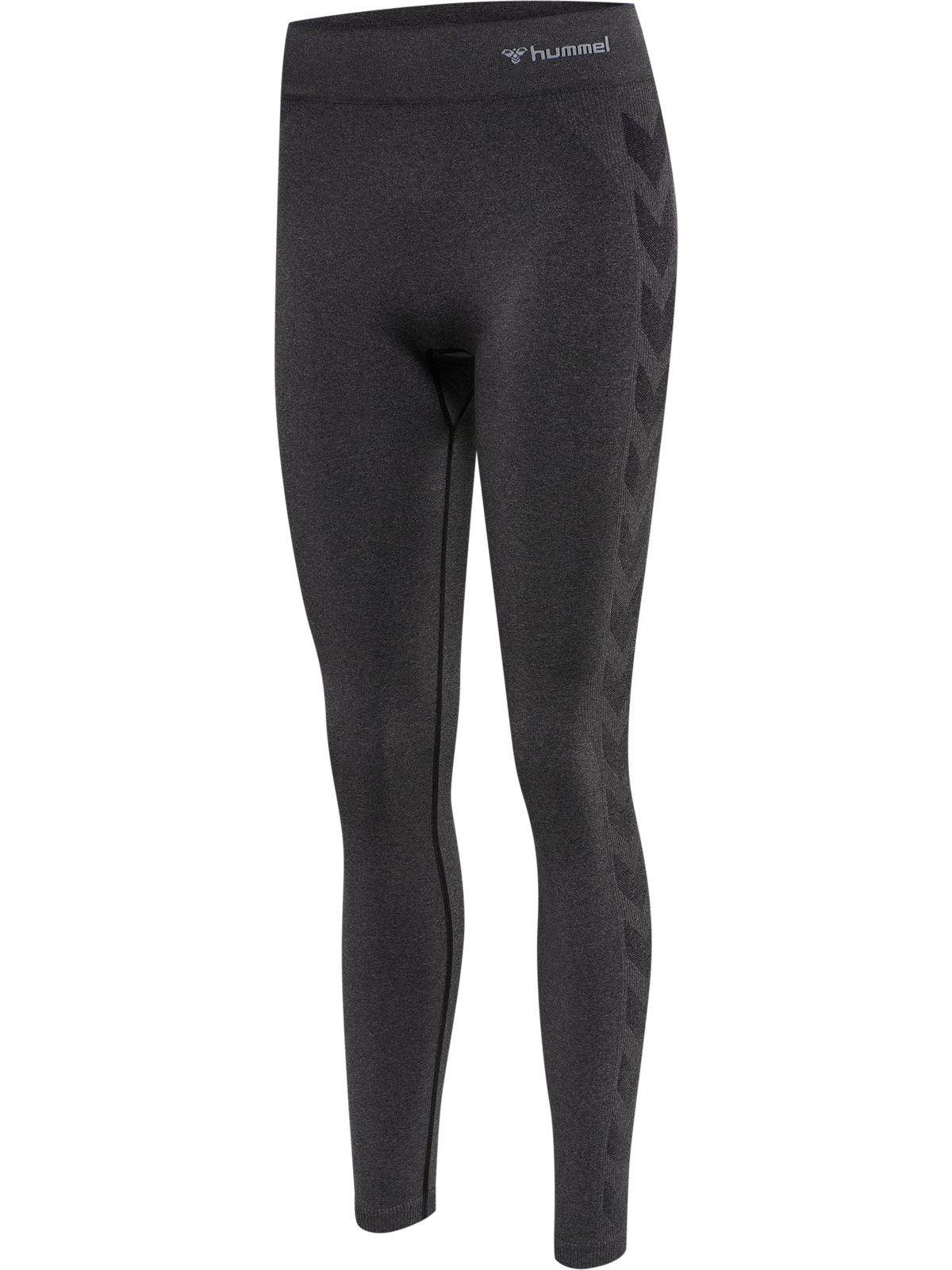 hummel Ci Seamless Mid Waist Tights Black Melange