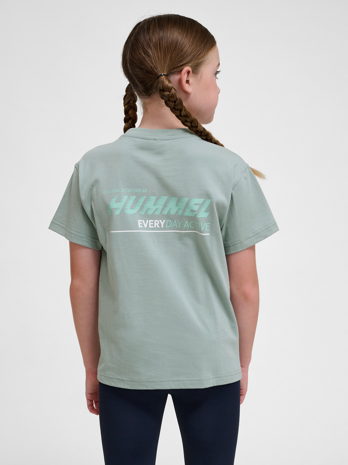 hummel Ella T-shirt S/S Iceberg Green