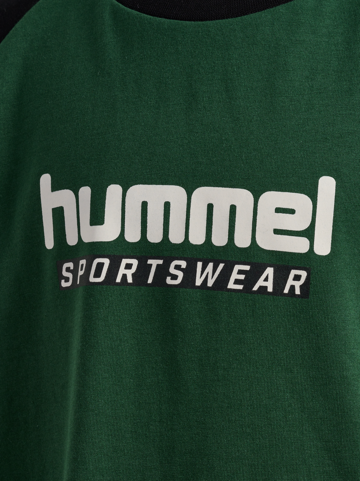 hummel Jr Logo T-shirt S/S Dark Green