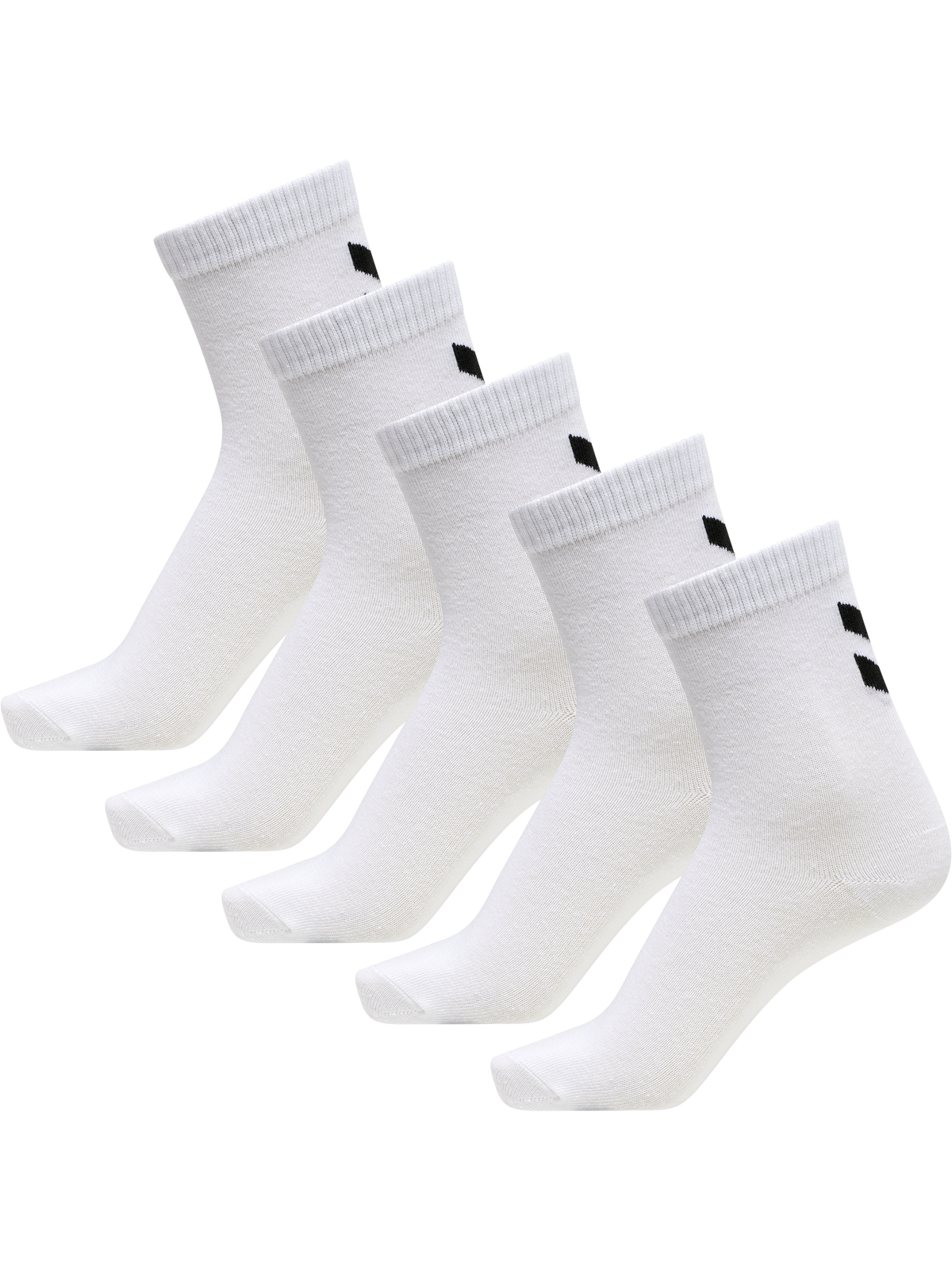 hummel Make My Day Sock 5-PACK Bright White/Bright White