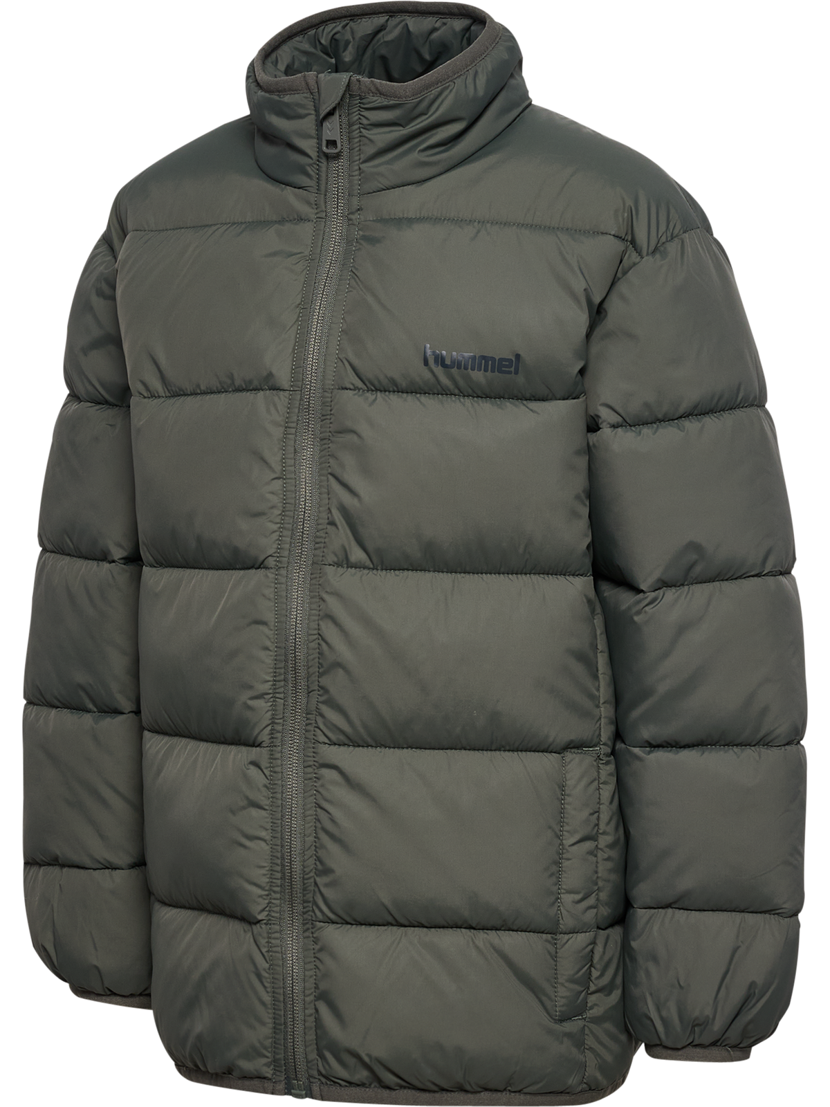 hummel Jr Lightweight Puffer Jacket Castor Gray
