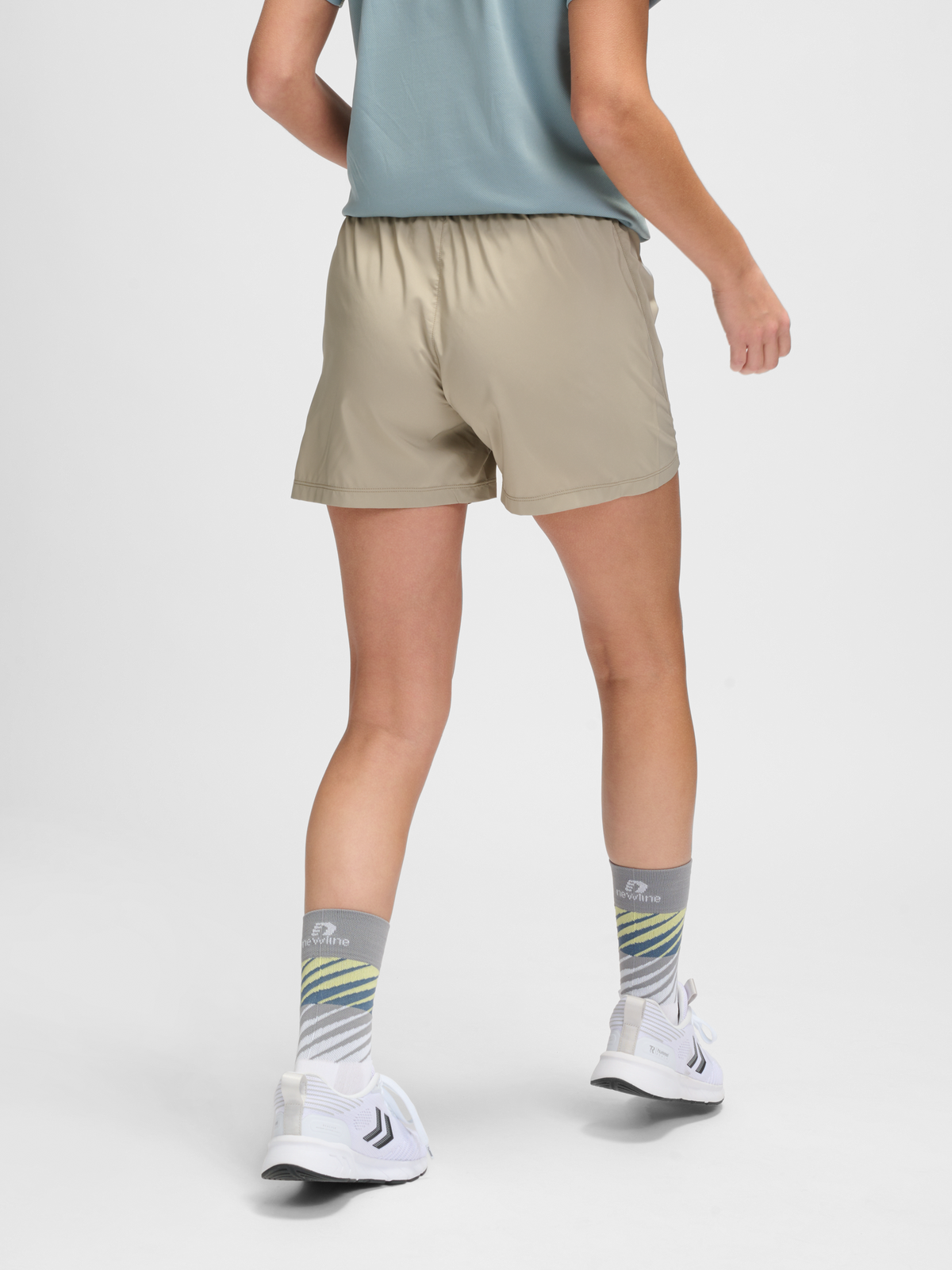 Newline Perform Key Pocket Shorts W Silver Sage