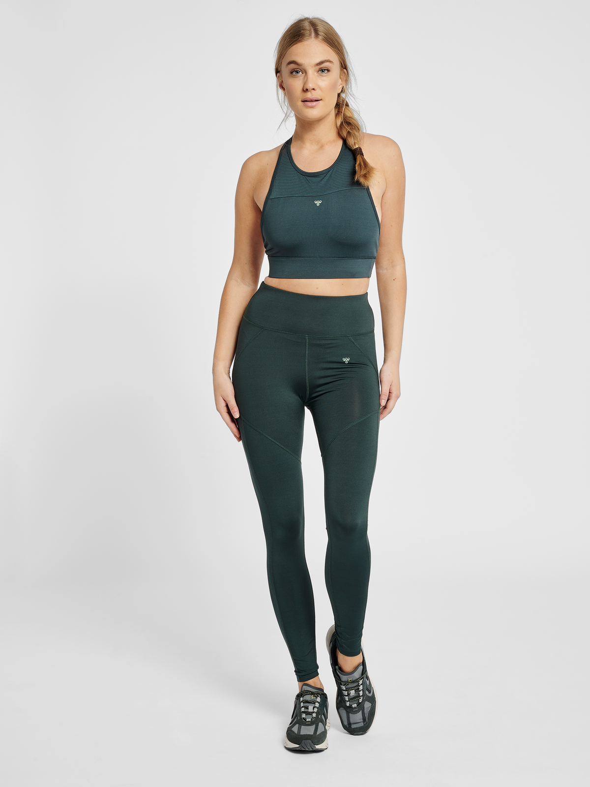 hummel Norma High Waist Tights Darkest Spruce