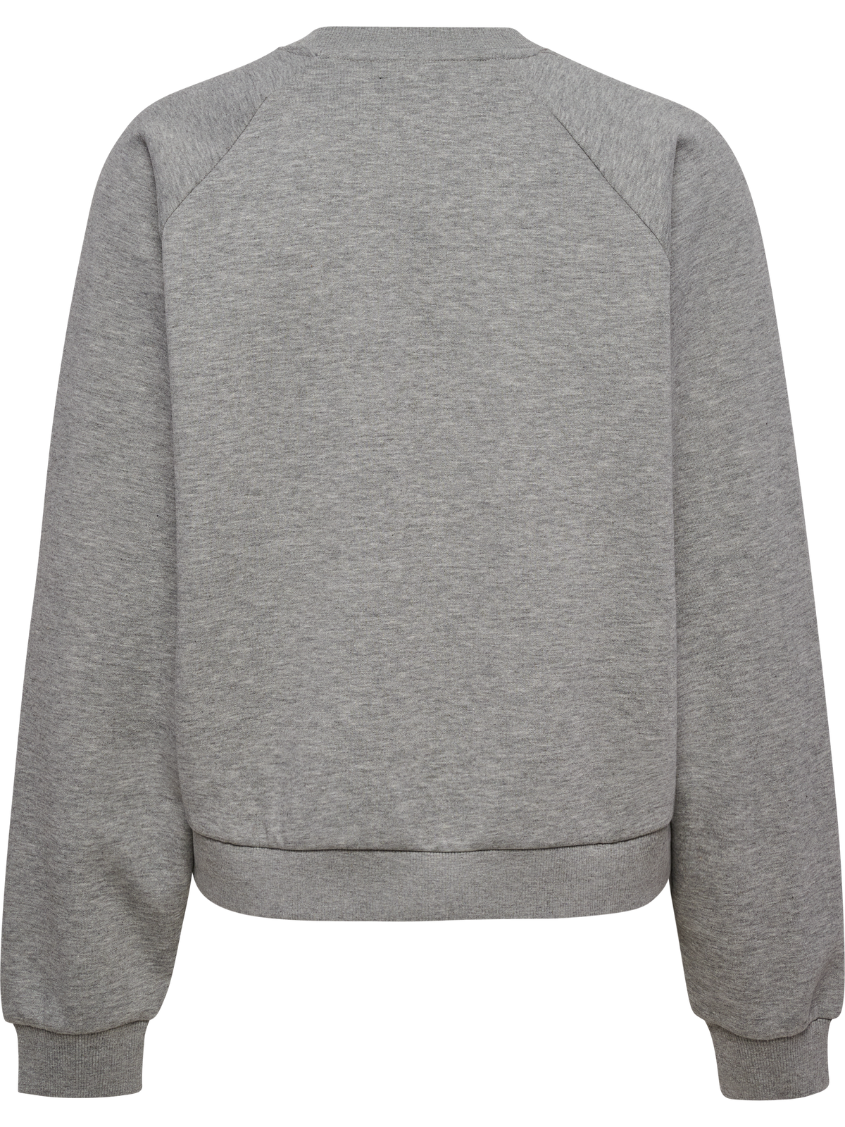 hummel Keeper W Boxy Graphic Crewneck Light Grey Melange