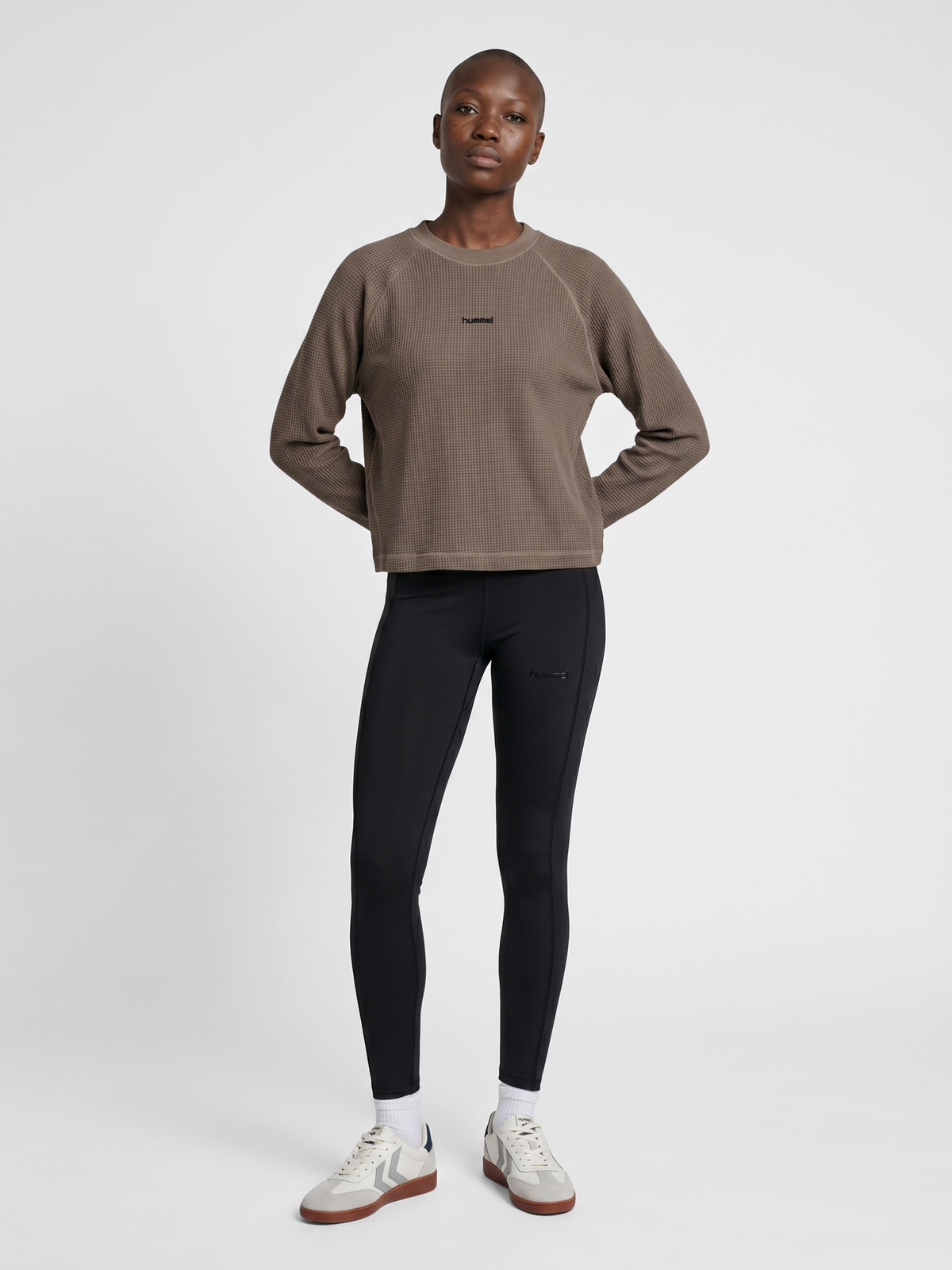 hummel Soft Waffle W T-shirt L/S Falcon