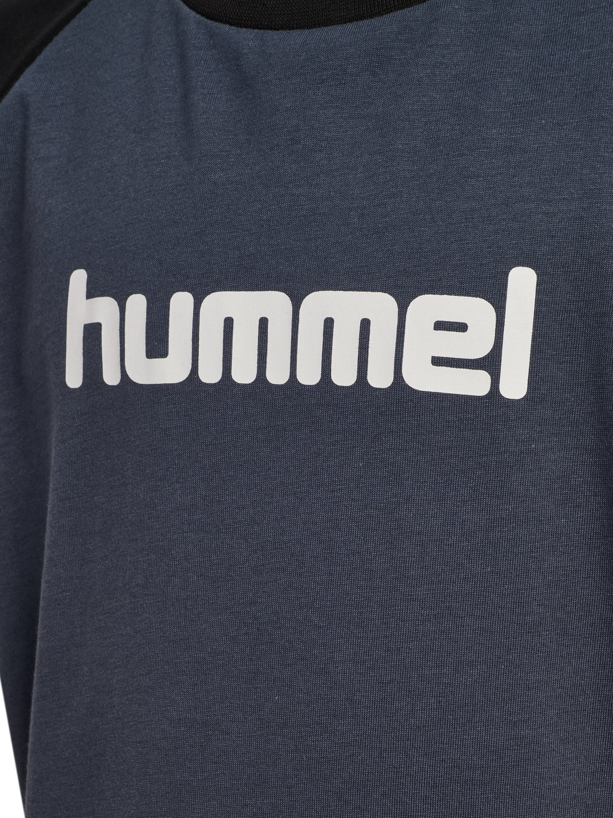 hummel Jr Logo T-shirt S/S Ombre Blue