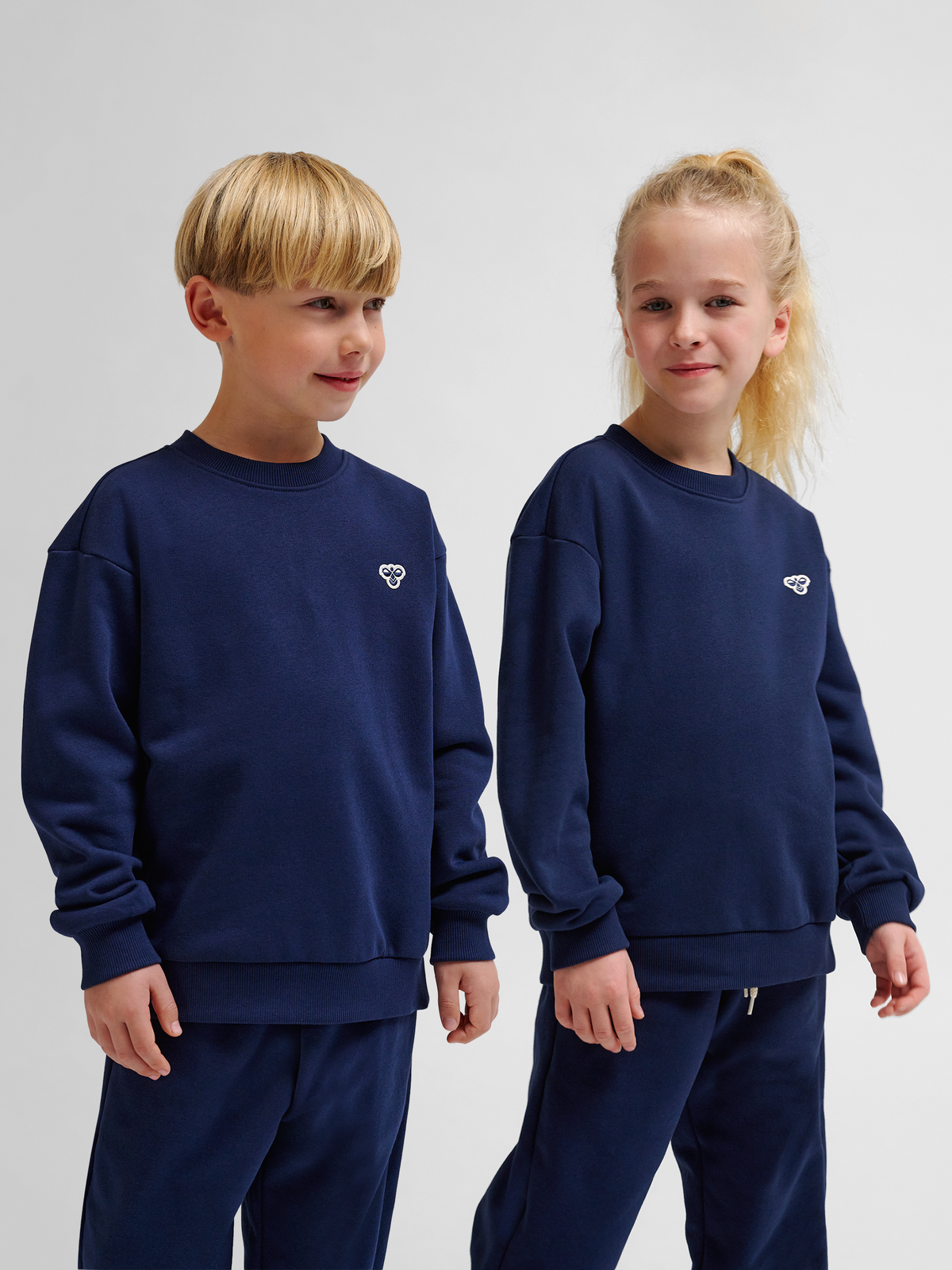 hummel Jr Loose Crewneck Bee Dress Blues