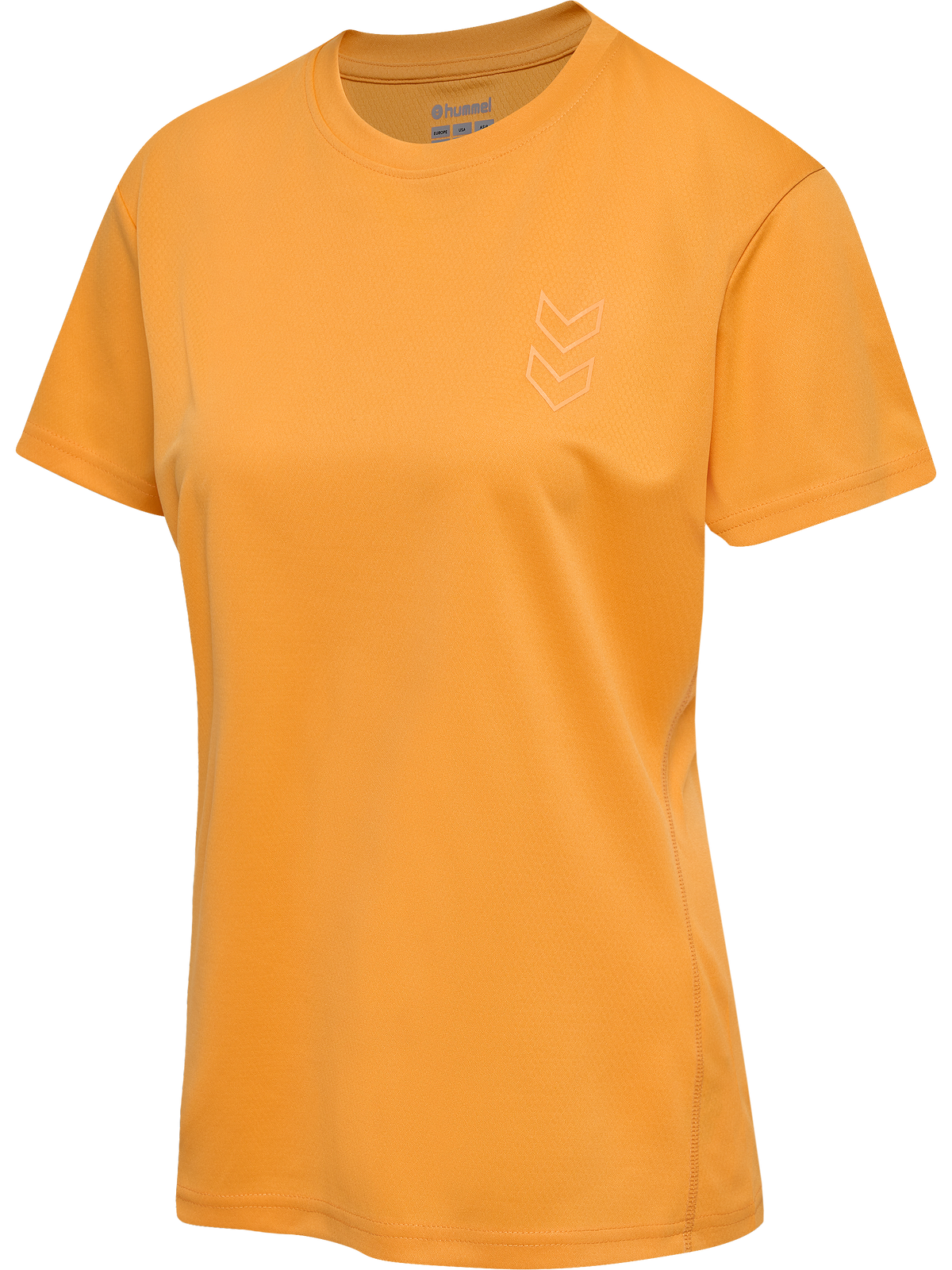 hummel Active Pl Jersey S/S Woman Blazing Orange