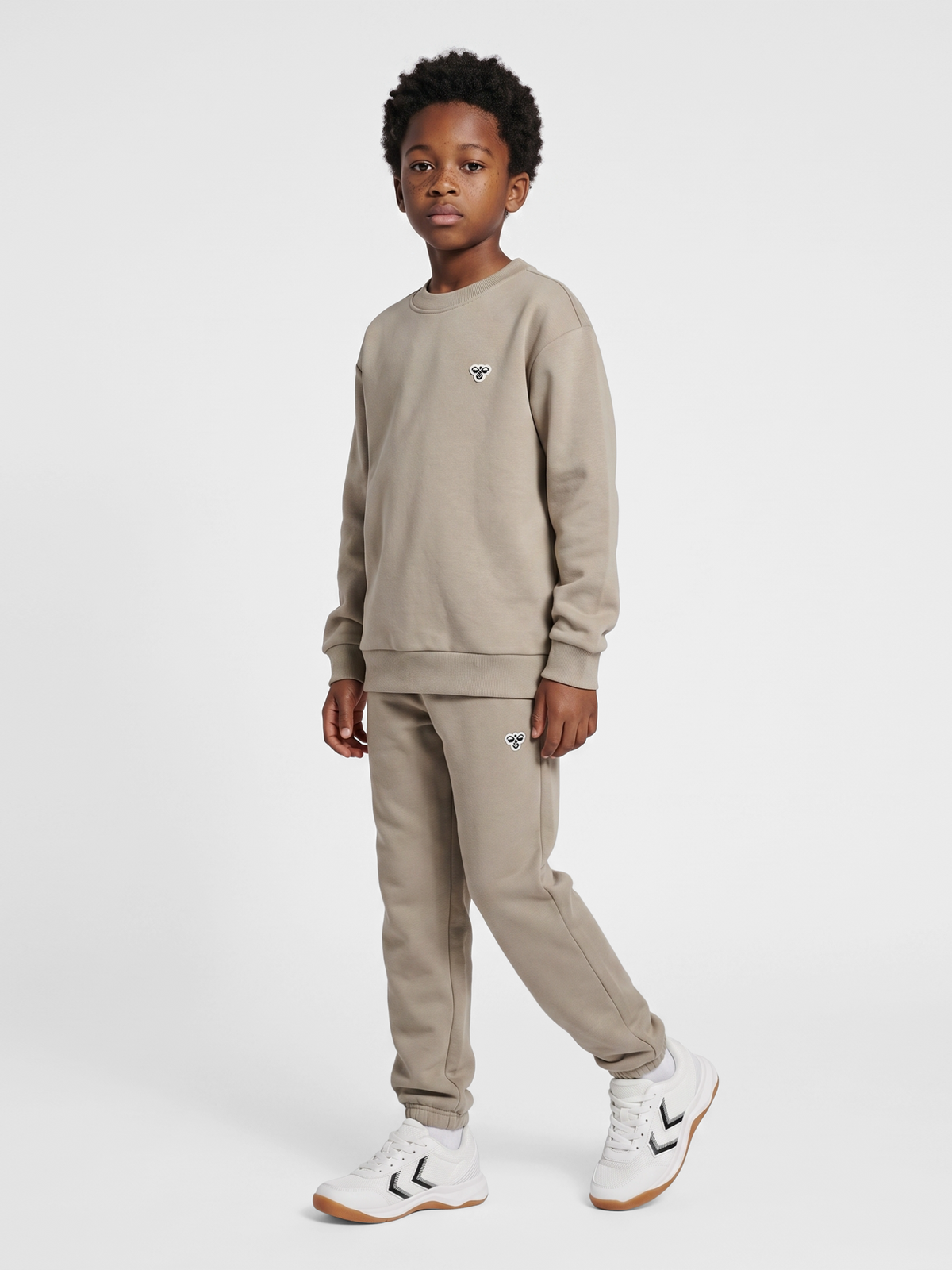 hummel Jr Loose Sweatpants Bee Vintage Khaki
