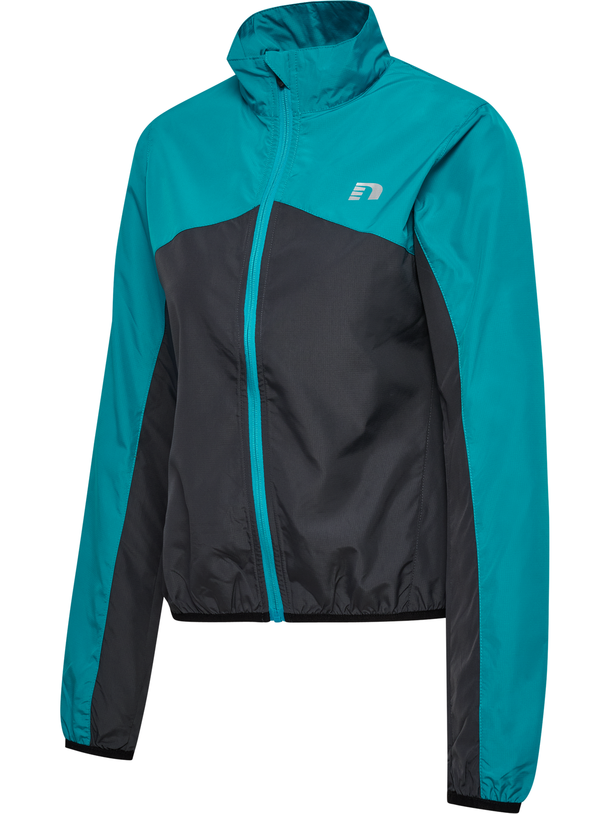 Newline Bike Woman Windbreaker Jacket Grey/Turquise