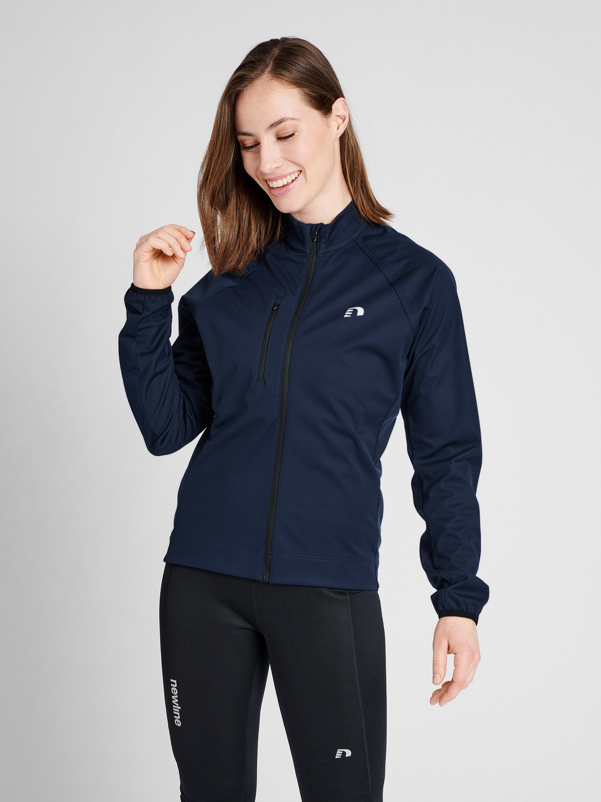 Newline Womens Core Bike Thermal Jacket Black Iris