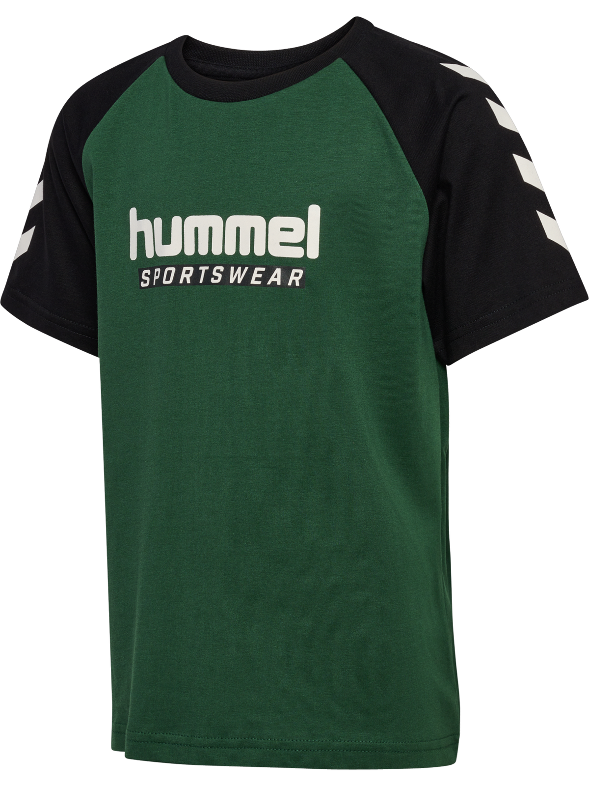 hummel Jr Logo T-shirt S/S Dark Green