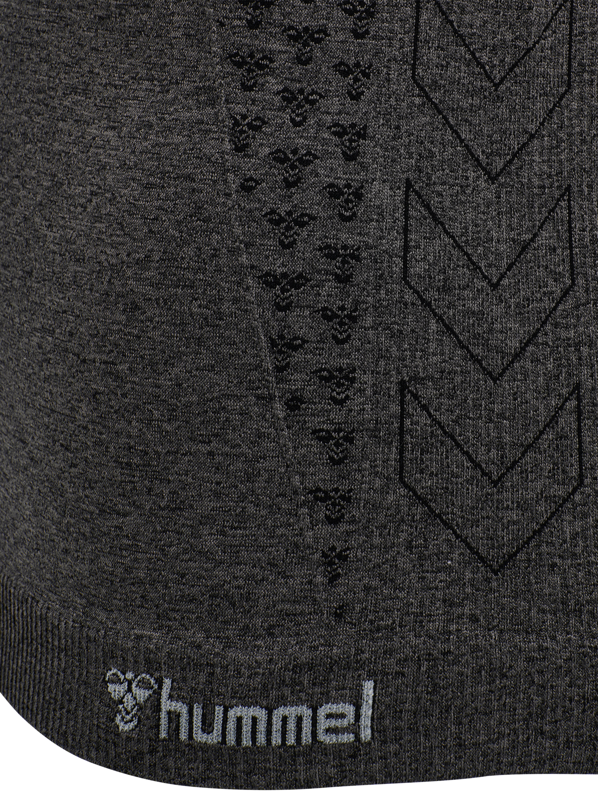 hummel Ci Seamless T-shirt Black Melange