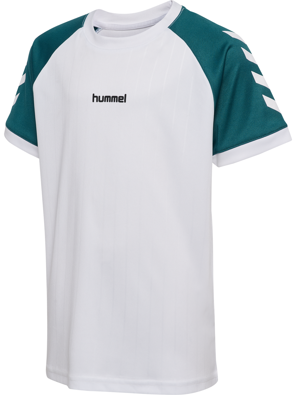 hummel Jr Stripe T-shirt S/S White