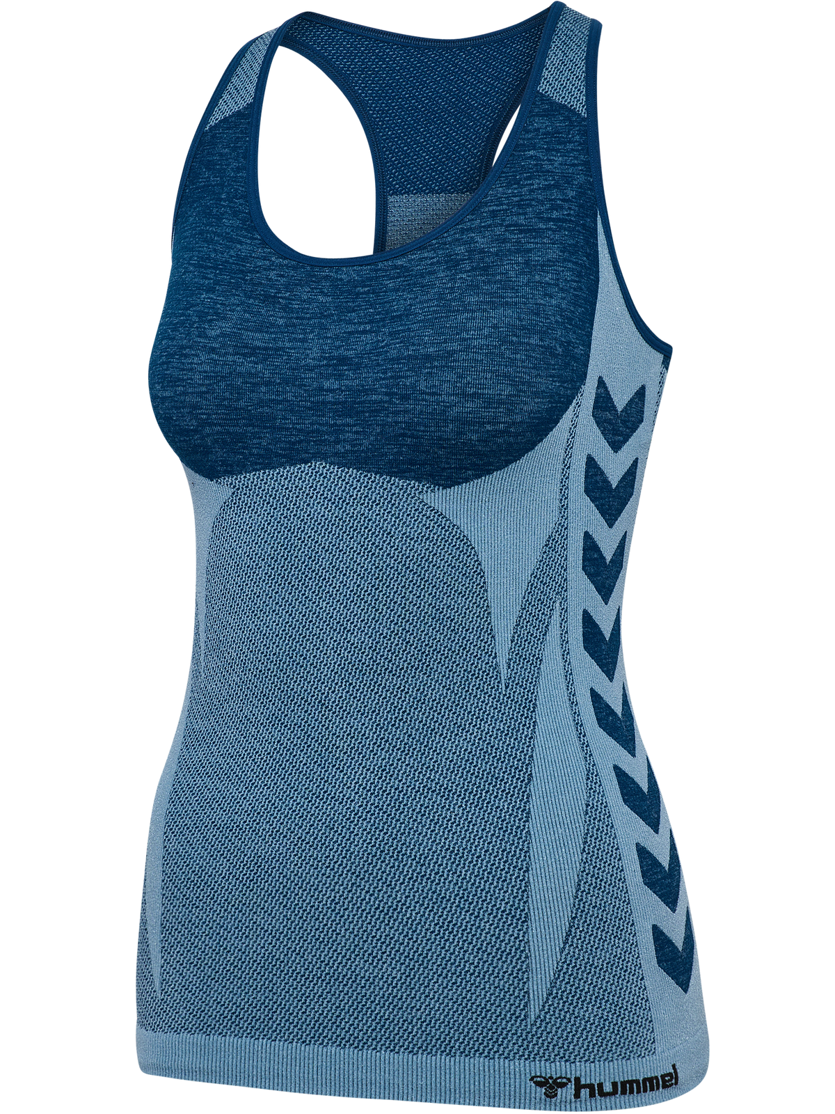 hummel Clea Seamless Top Navy Peony/Faded Denim