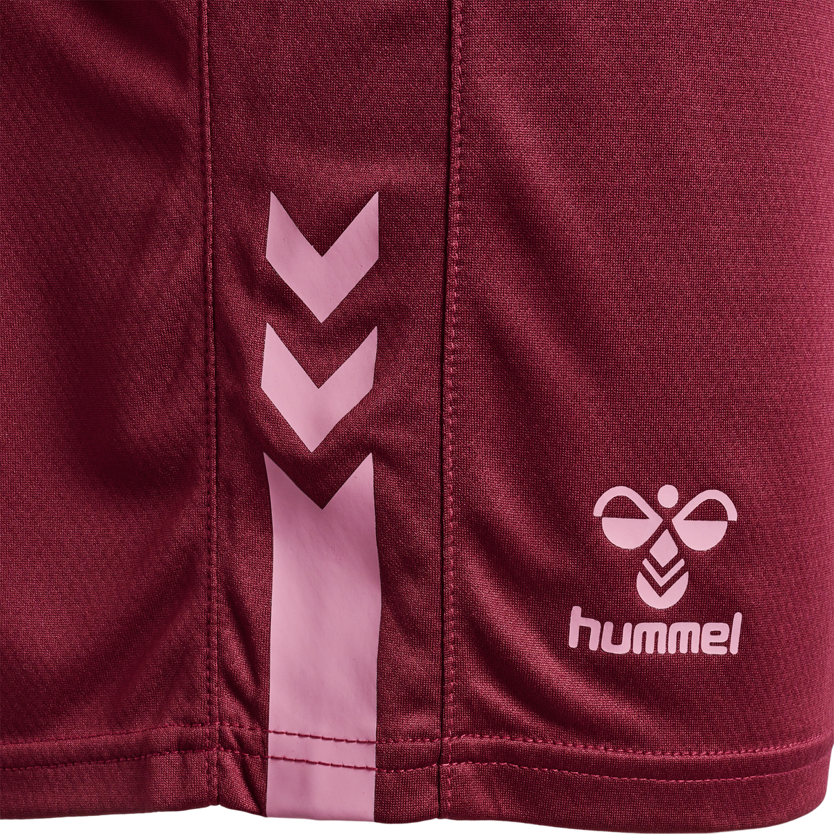hummel Active Pl Shorts Woman Burgundy