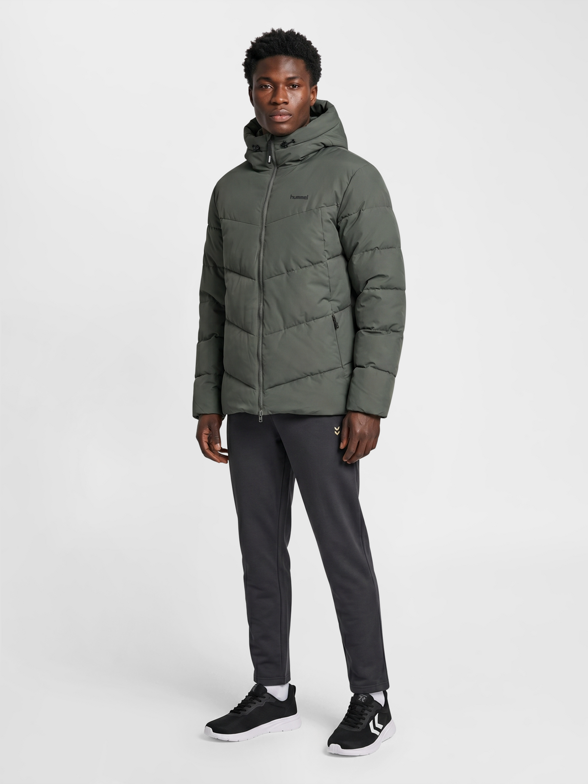 hummel Puffer Jacket Castor Gray