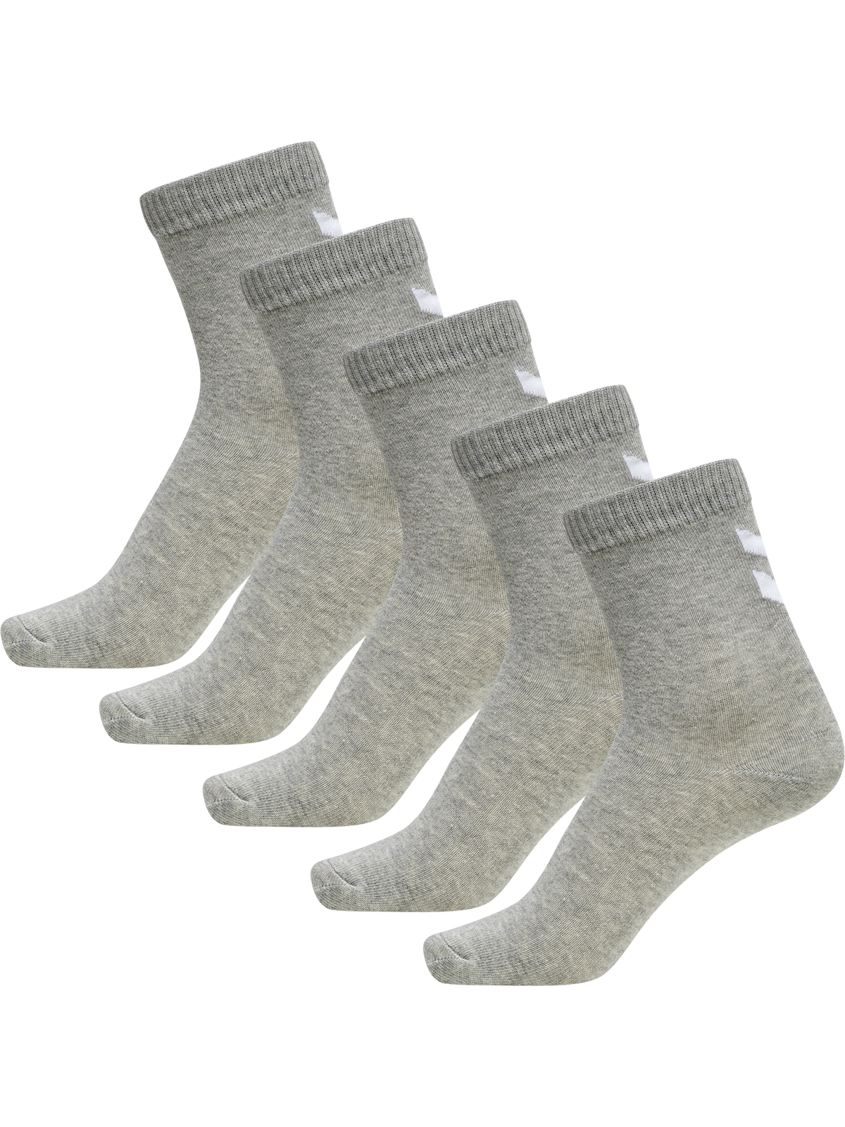 hummel Make My Day Sock 5-PACK Grey Melange/Grey Melange