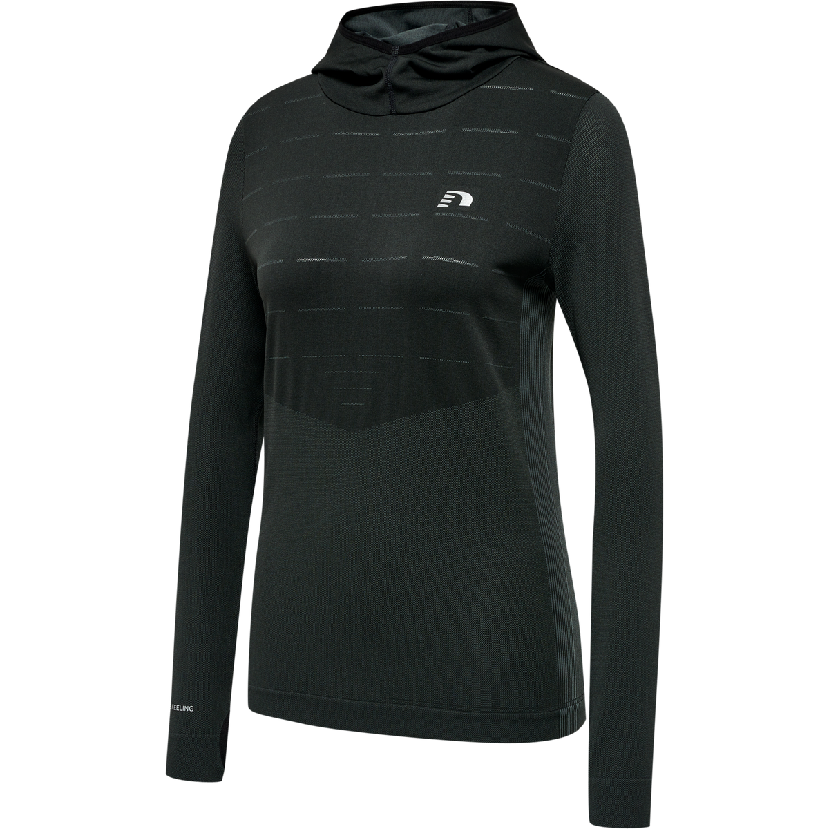 Newline Cambrigde Seamless Hoodie Female Black