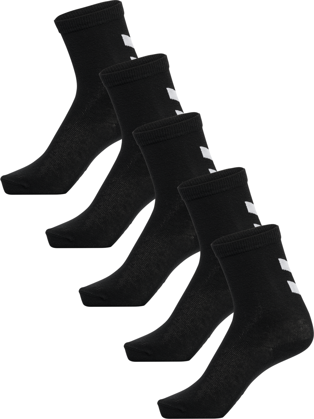hummel Make My Day Sock 5-PACK Black