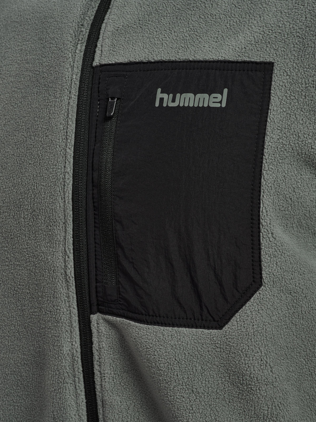 hummel Polar Fleece Jacket Castor Gray