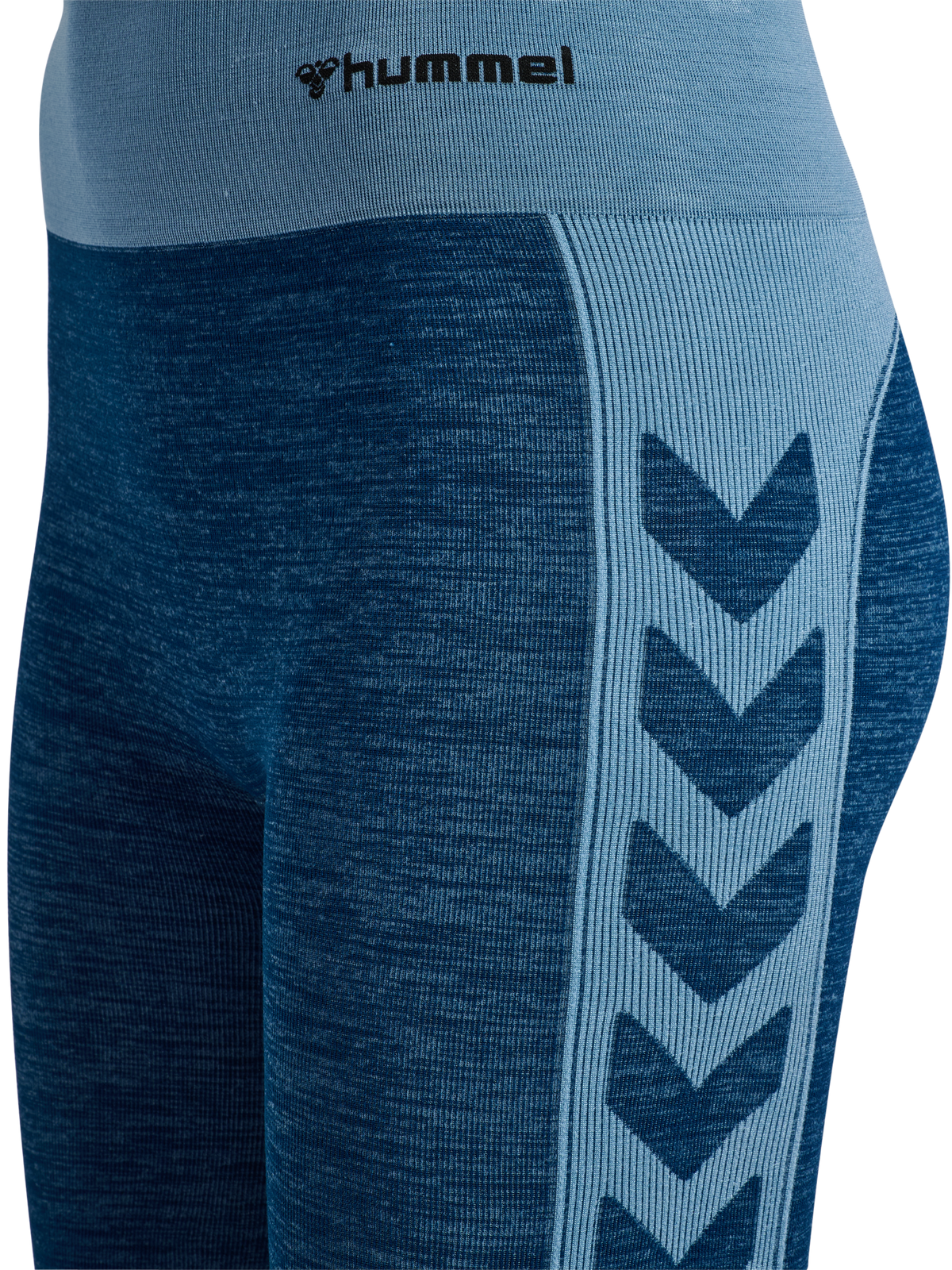 hummel Clea Seamless Cycling Shorts Navy Peony/Faded Denim