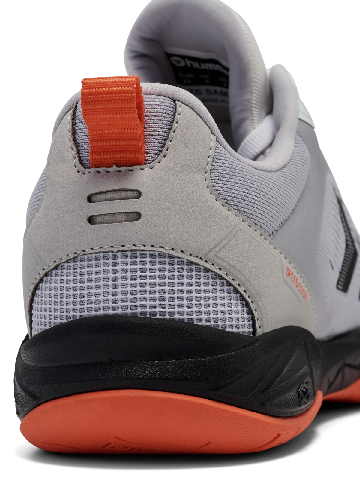 hummel Speed Court White/Black/Red