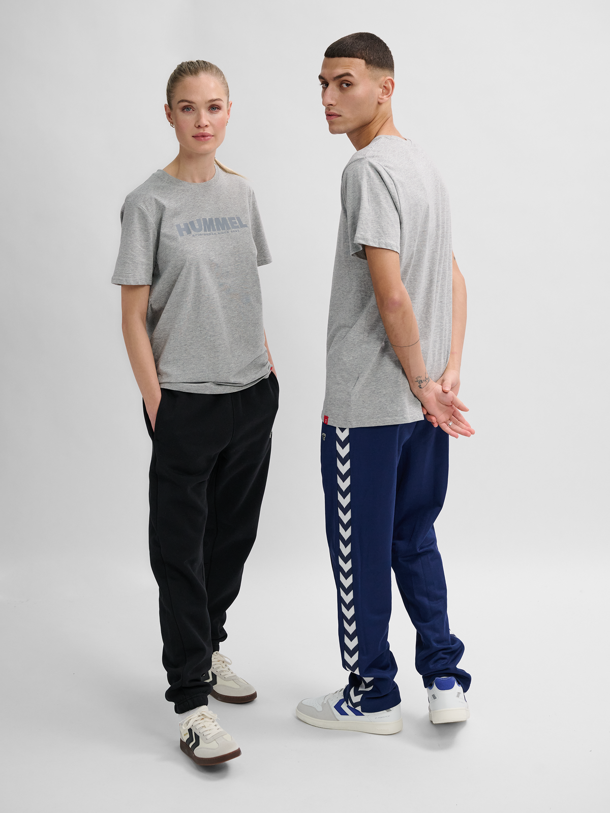 hummel Legacy T-shirt Grey Melange