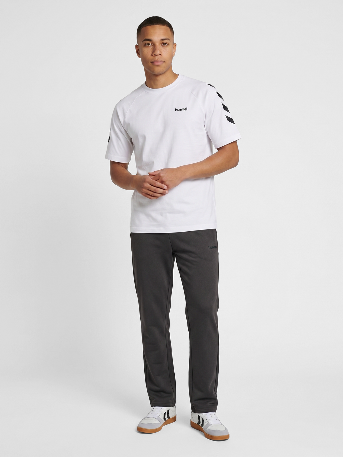 hummel Keeper Chevron Sweat Pants Shale