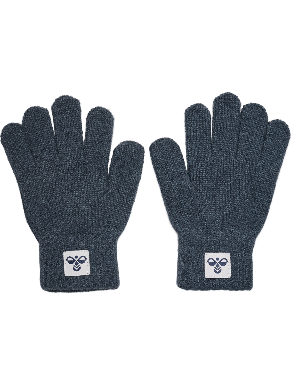 hummel Jr Knit Gloves 2-PACK Ombre Blue