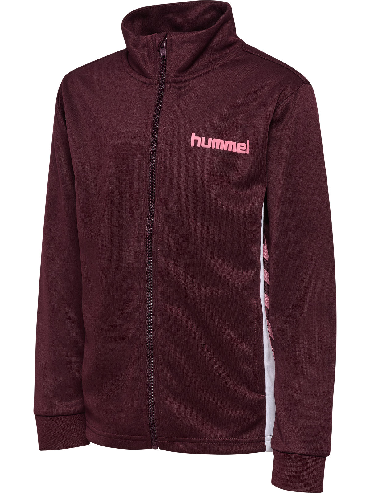 hummel Jr Chevron Zip Jacket Winetasting
