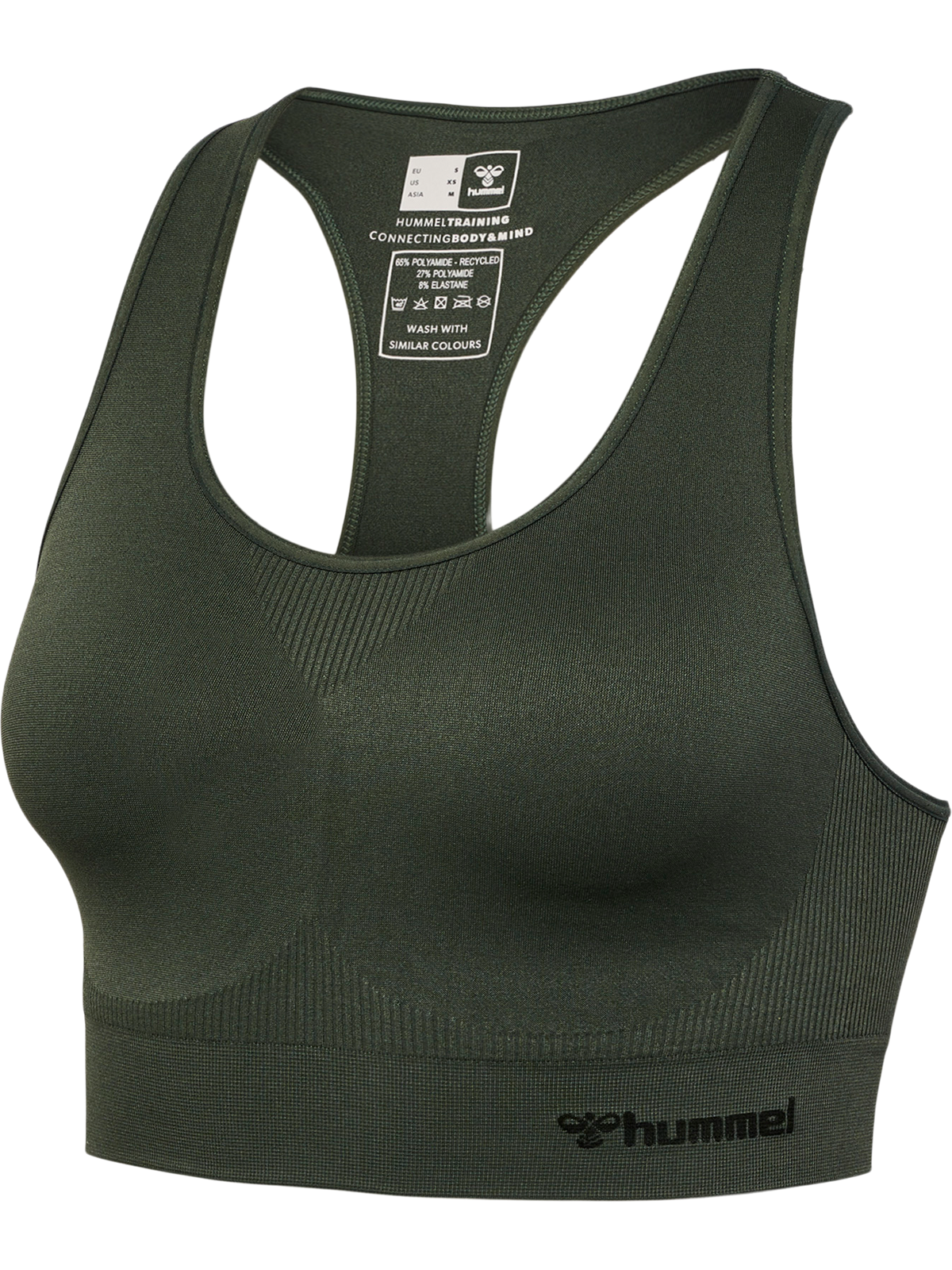 hummel Tif Seamless Sports Top Climbing Ivy