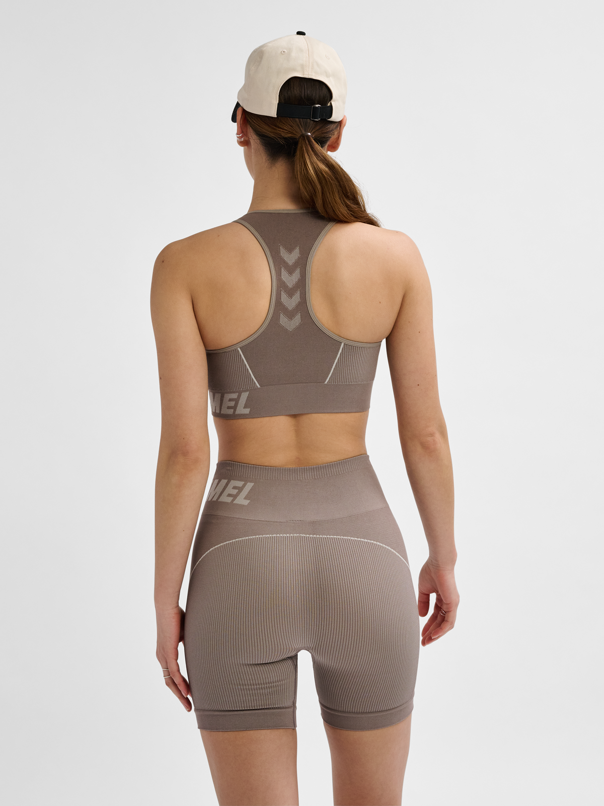hummel Te Christel Seamless Sports Top Chateau Gray/Driftwood Melange