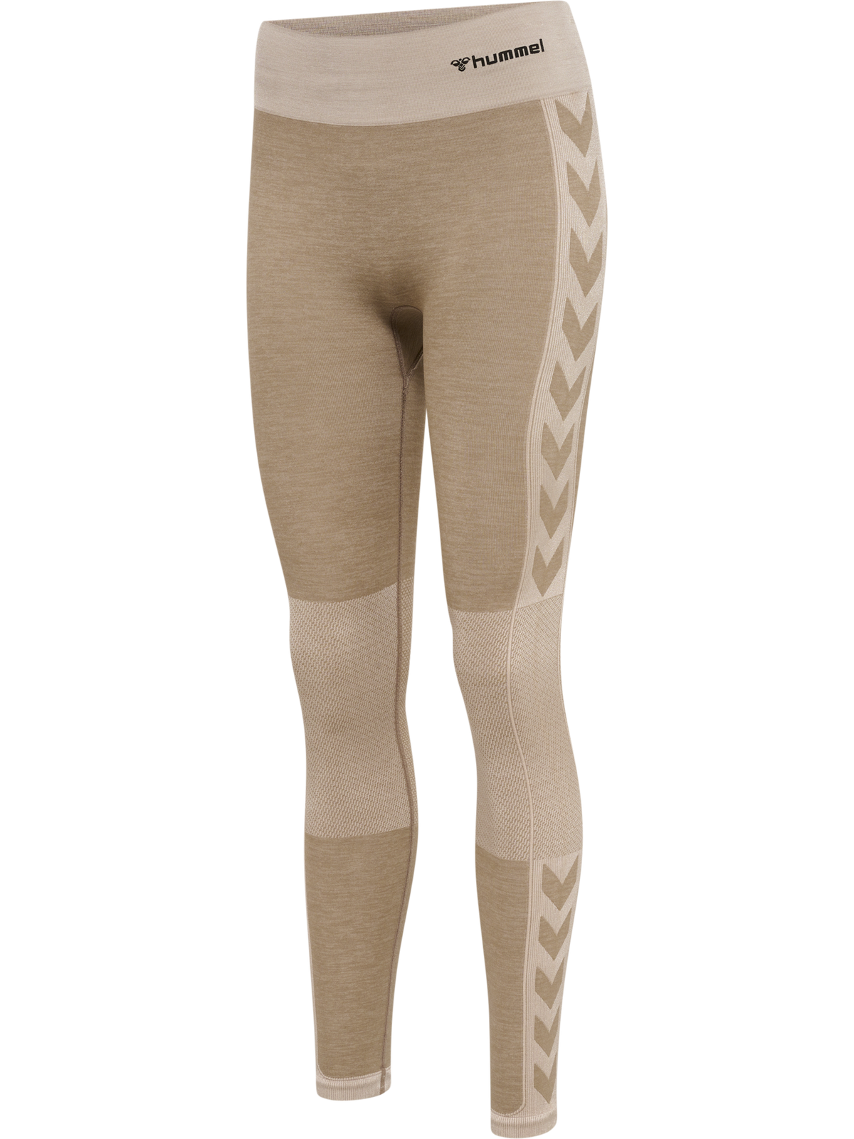 hummel Clea Seamless Mid Waist Tights Chateau Gray/Driftwood Melange