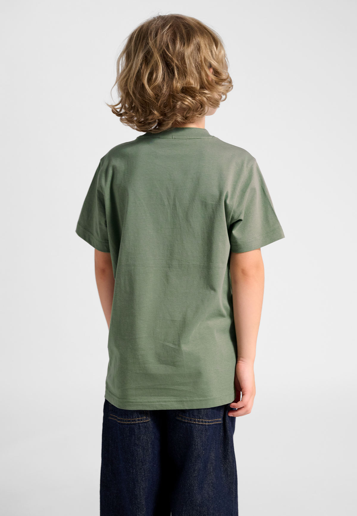 hummel Jr Reg Graphic T-shirt S/S Laurel Wreath
