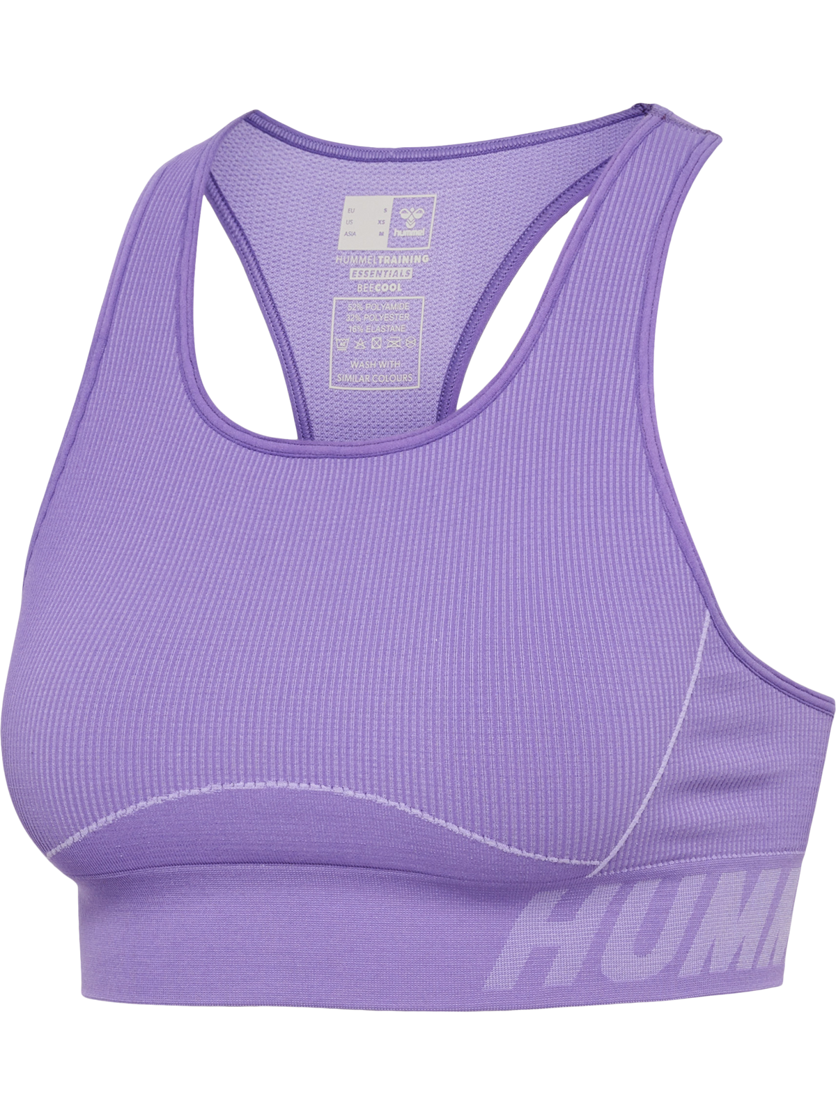 hummel Te Christel Seamless Sports Top Paisley Purple/Lavender Melang