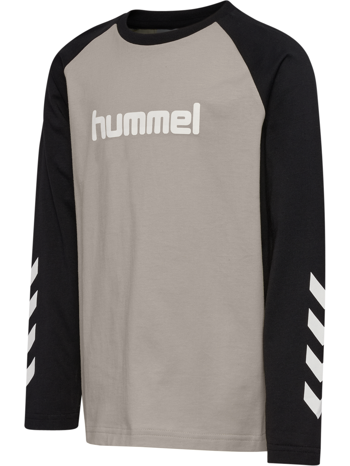 hummel Jr Logo T-shirt L/S Rock Ridge