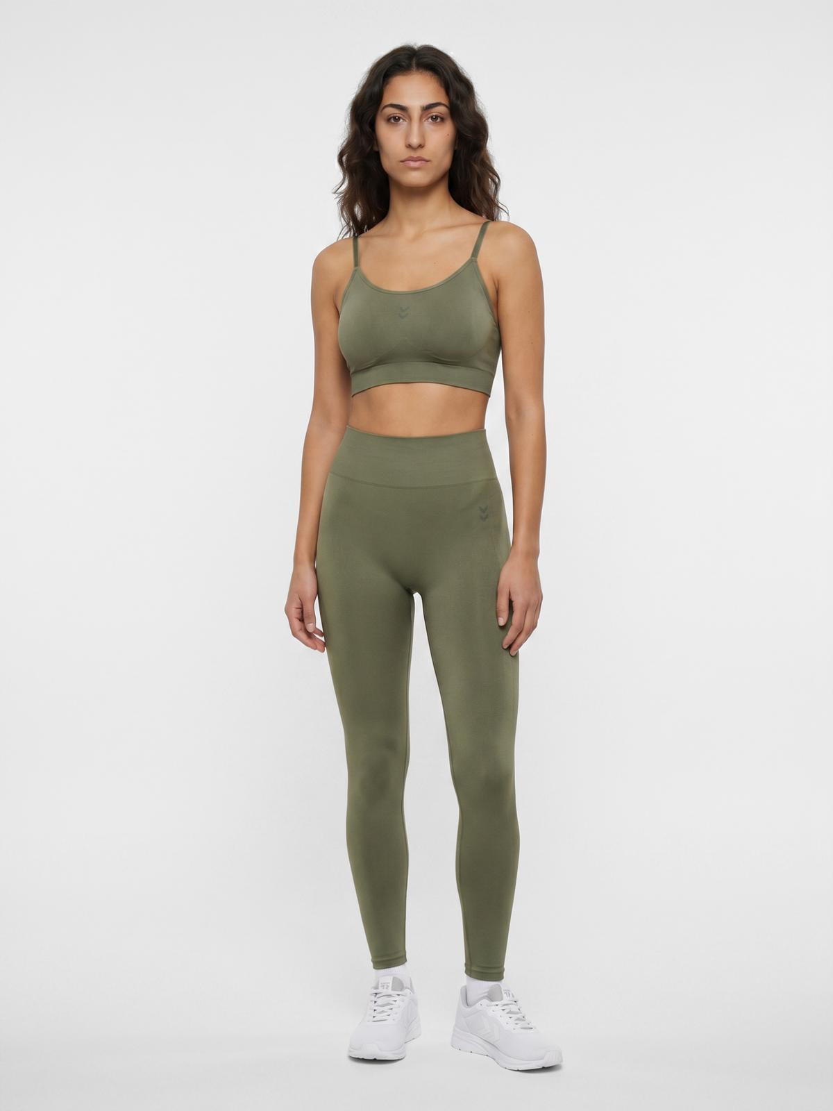 hummel Flow Padded Bra Deep Lichen Green
